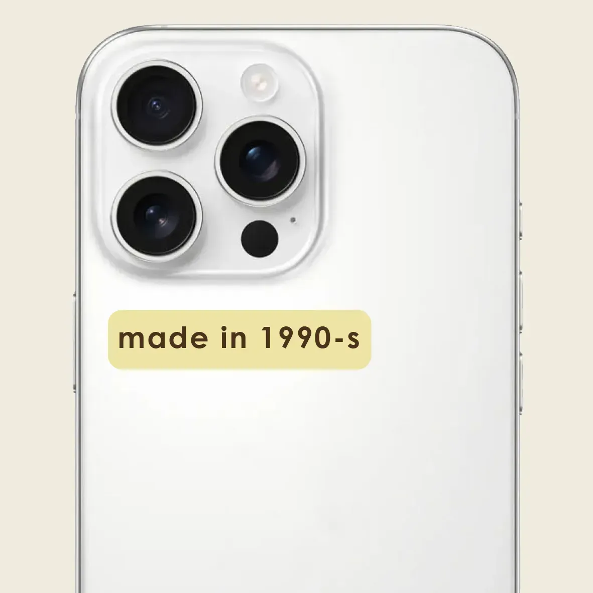 Стікер 3D "Made in 1990-s" Cobart