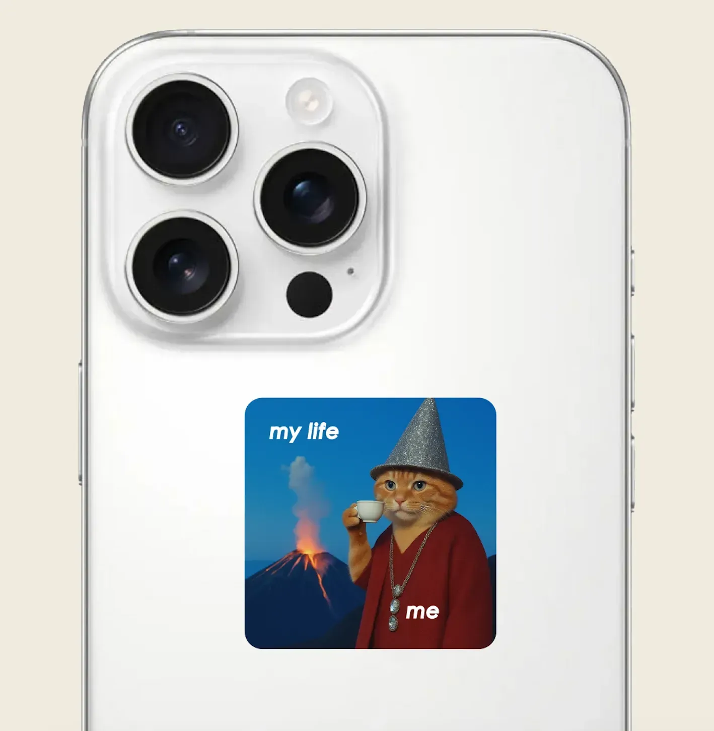 Стікер 3D "My life" Cobart