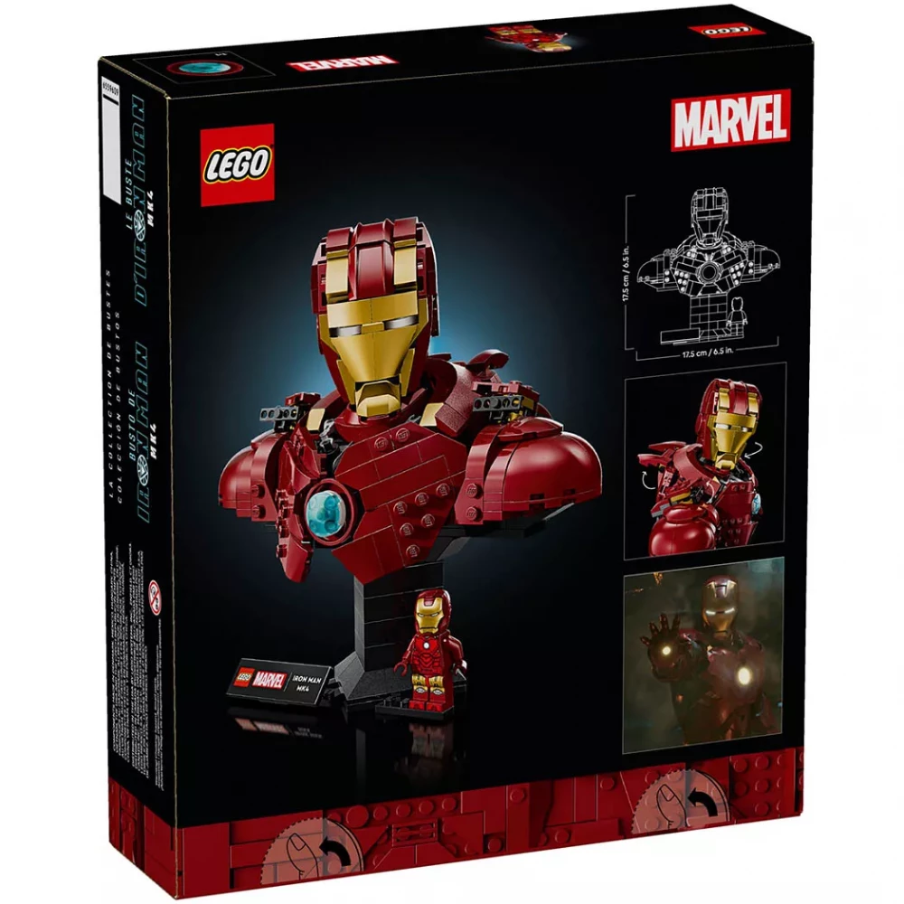 Конструктор Lego Marvel "Бюст Залізної Людини MK4", 76327 11