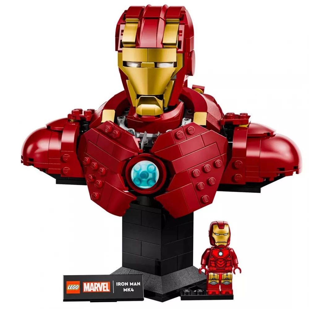 Конструктор Lego Marvel "Бюст Залізної Людини MK4", 76327 1