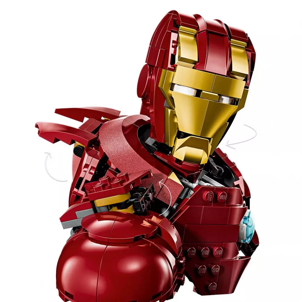 Конструктор Lego Marvel "Бюст Залізної Людини MK4", 76327 2