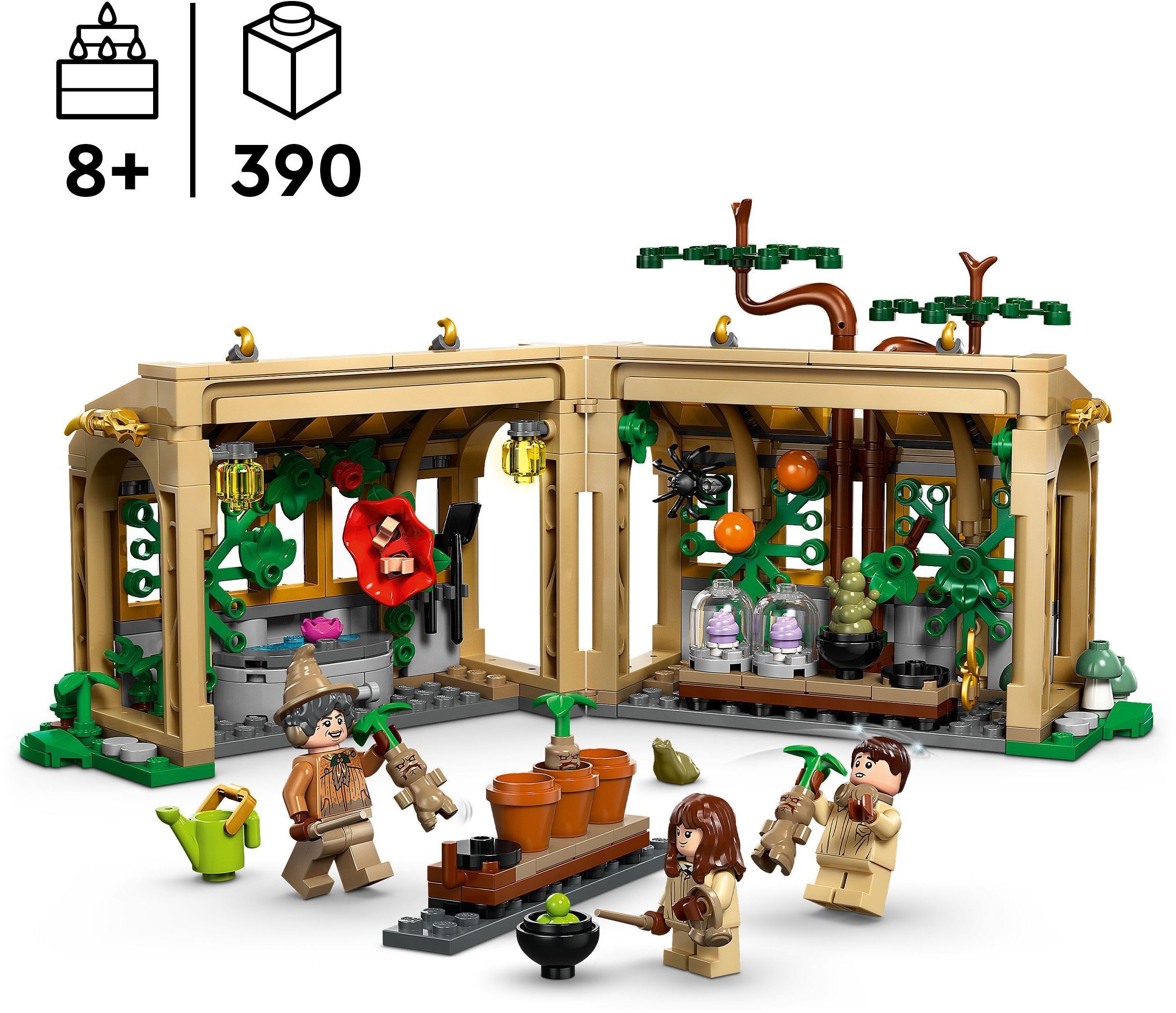 Конструктор Lego Harry Potter "Замок Гогвортс: урок гербології", 76445 1