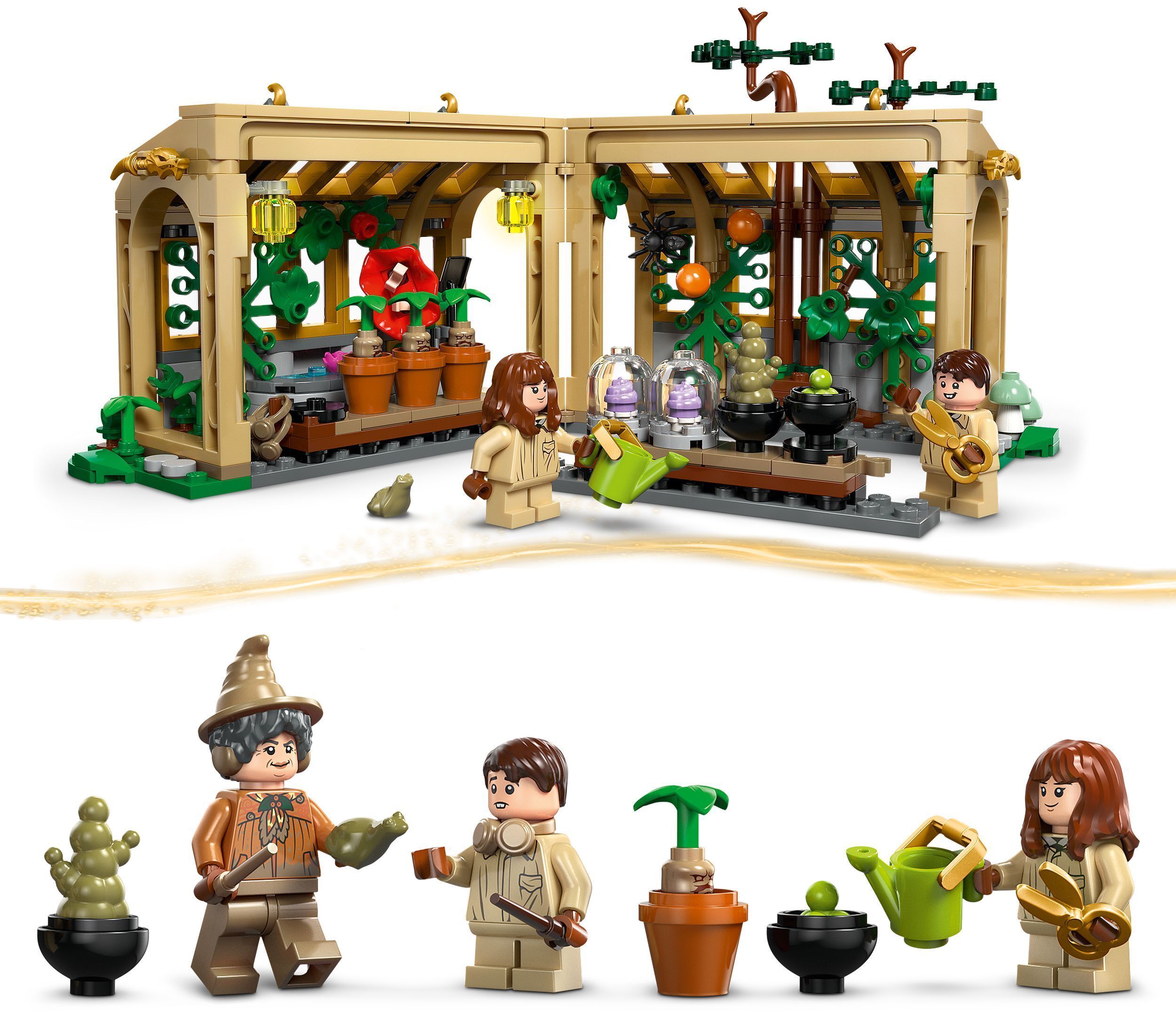 Конструктор Lego Harry Potter "Замок Гогвортс: урок гербології", 76445 3