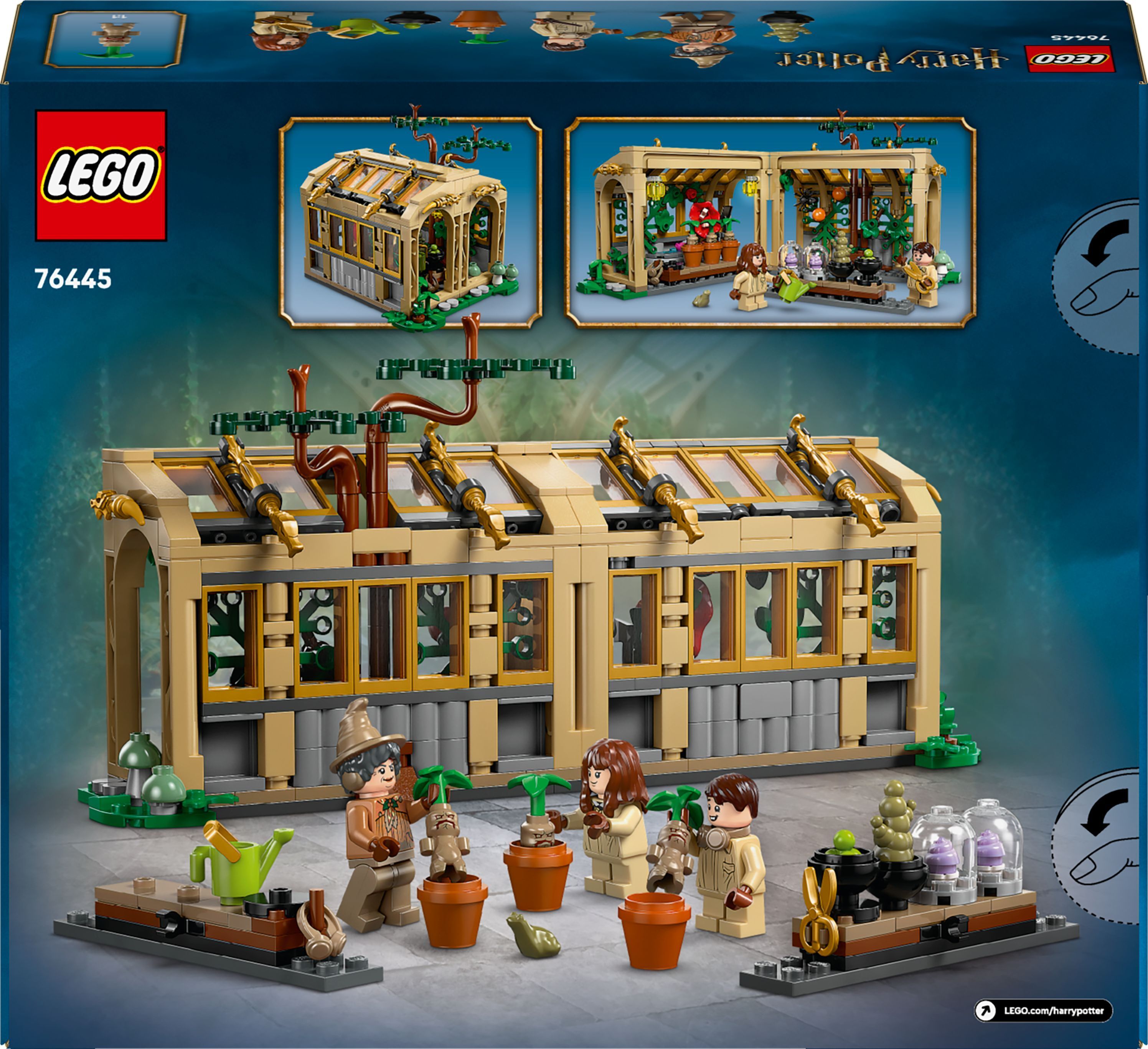 Конструктор Lego Harry Potter "Замок Гогвортс: урок гербології", 76445 9
