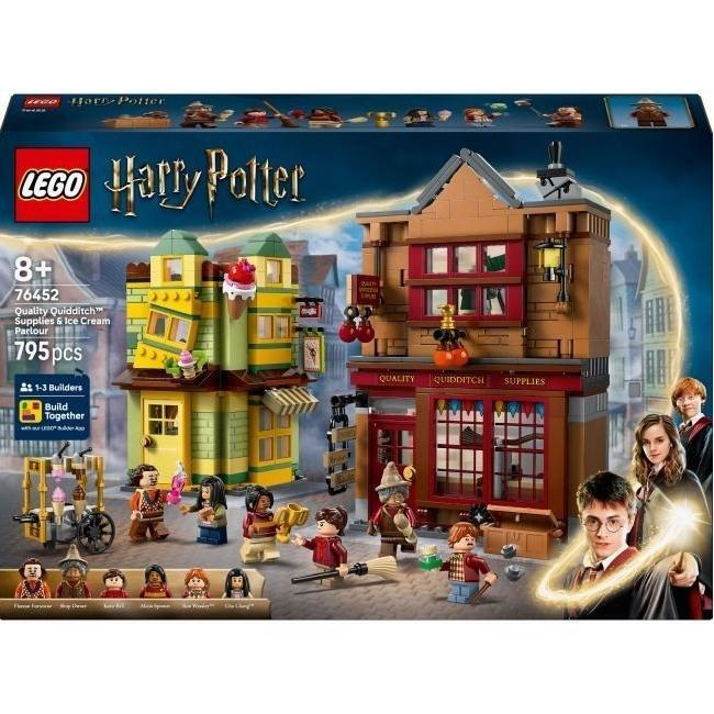 Конструктор Lego Harry Potter "Якісні товари для квідичу і кафе з морозивом", 76452