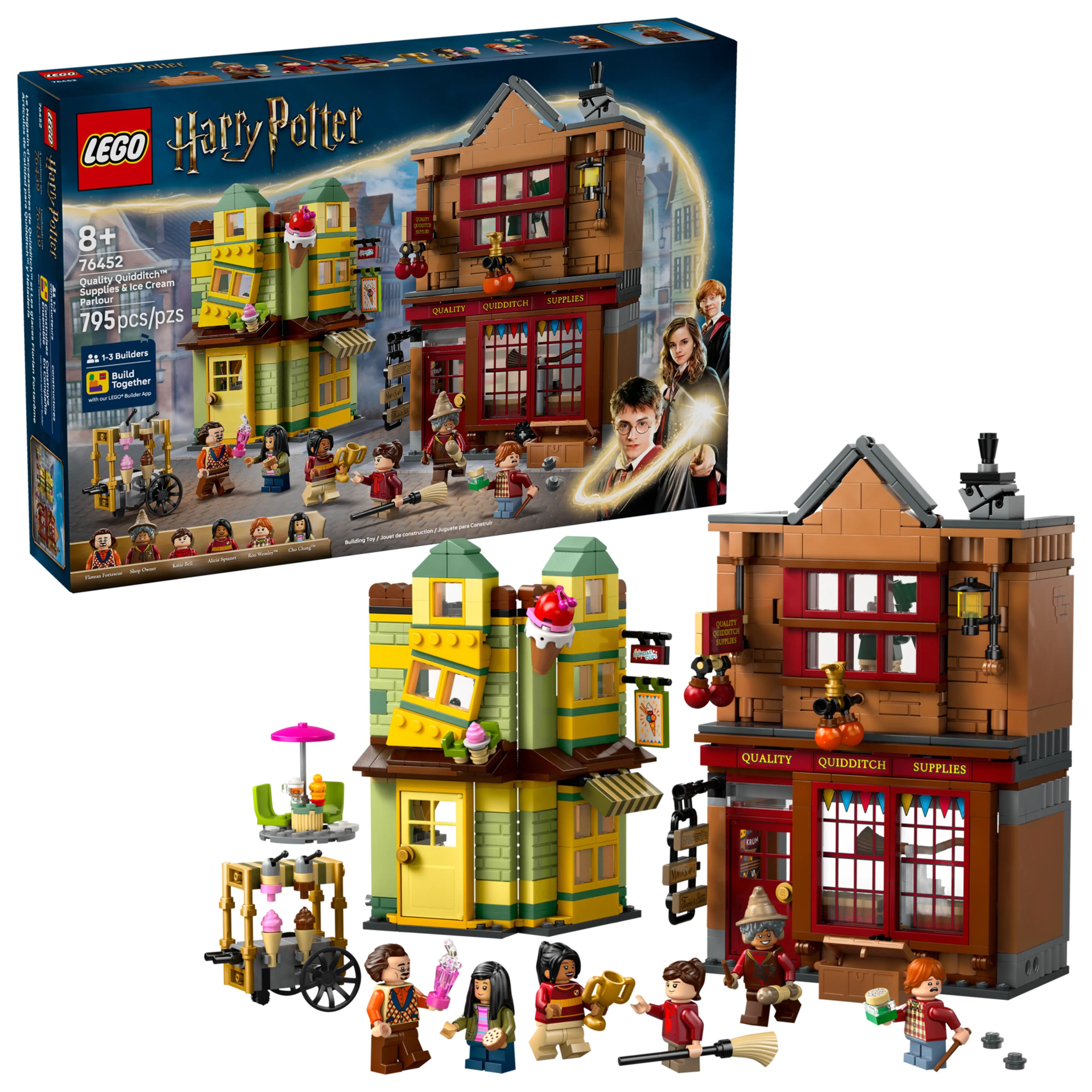 Конструктор Lego Harry Potter "Якісні товари для квідичу і кафе з морозивом", 76452 1