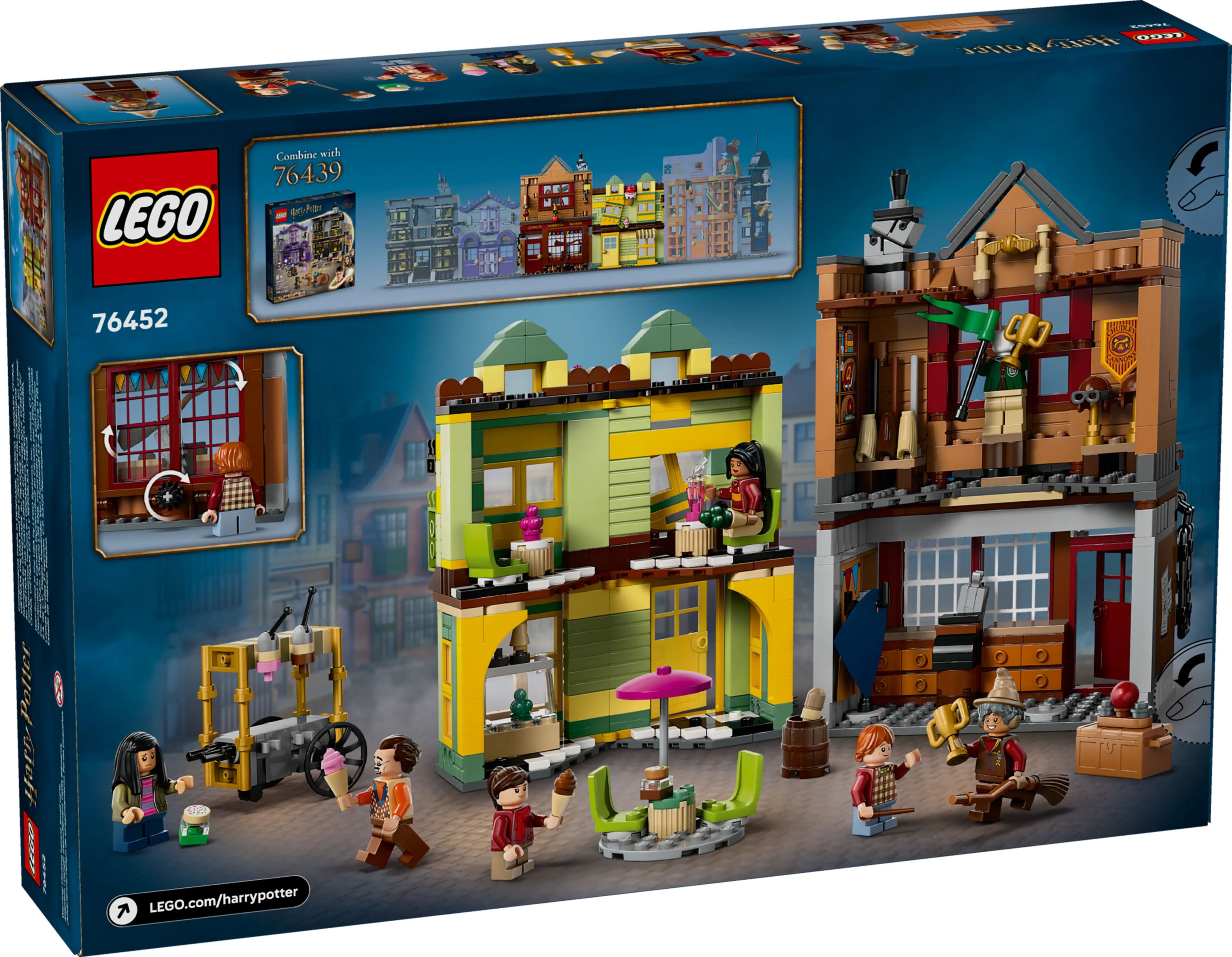 Конструктор Lego Harry Potter "Якісні товари для квідичу і кафе з морозивом", 76452 6