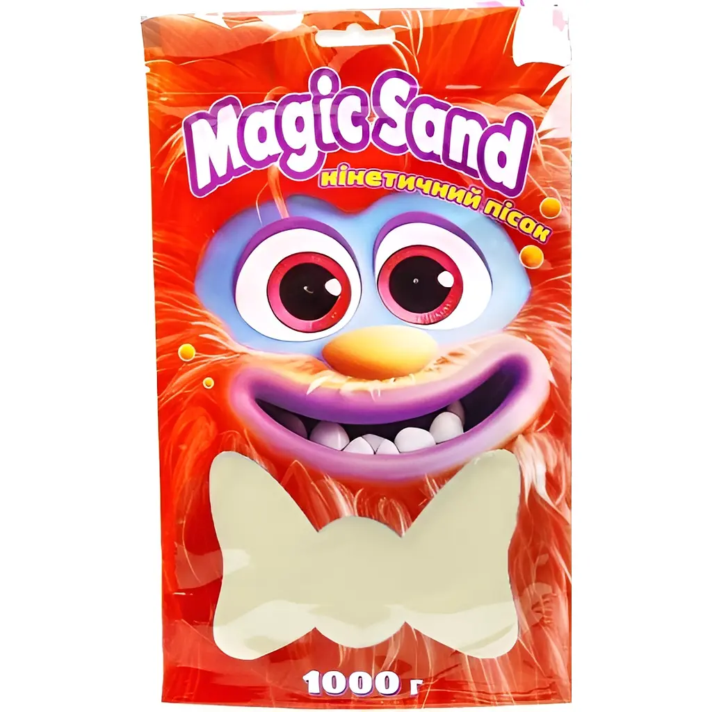 Кинетический песок Magic sand в пакете, классический, 1 кг, 39404-1