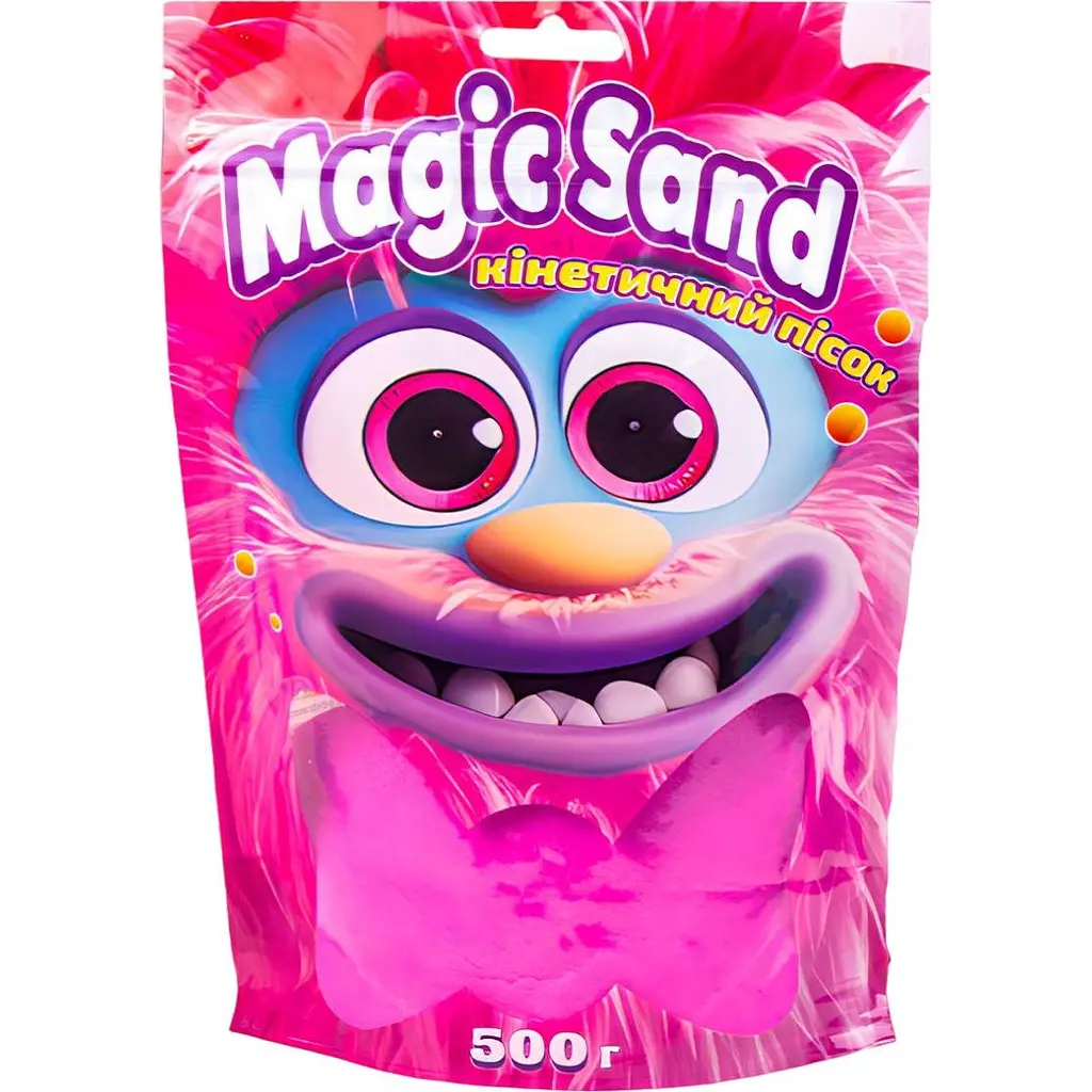 Кинетический песок Magic sand в пакете, фиолетовый, 0,500 кг, 39403-4