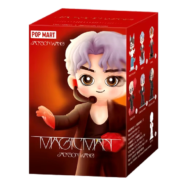 Игрушка-сюрприз с коллекционной фигуркой Jackson Wang серии Magic Man, JW-01