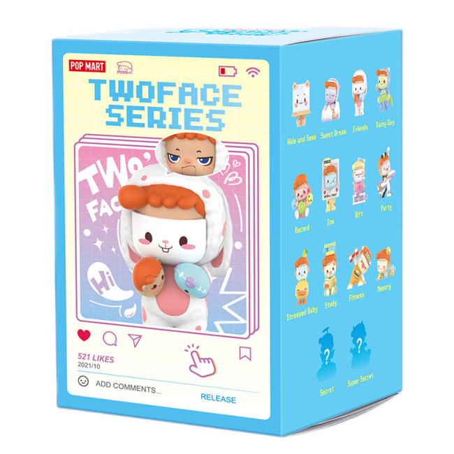 Игрушка-сюрприз с коллекционной фигуркой MIGO серии Twoface, MGTF-01