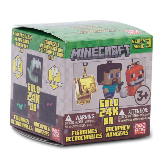 Фигурка-сюрприз с подвеской Minecraft, JTMIN-35198