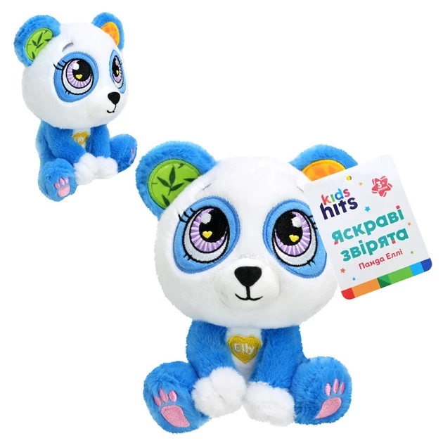 Мягкая игрушка Панда Elly KidsHits Brightmals, 15 см, KH62/005
