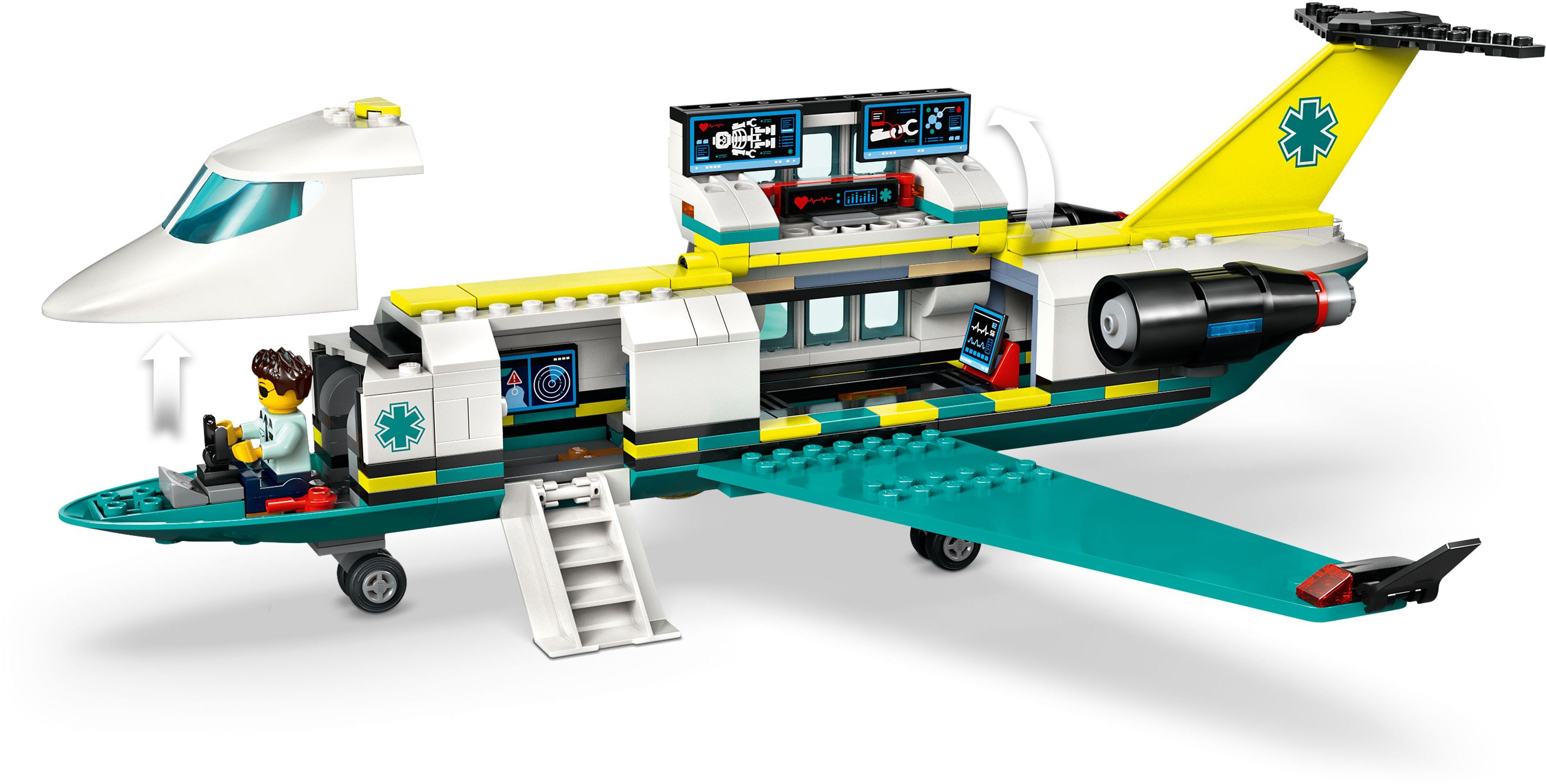 Конструктор Lego City "Літак швидкої медичної допомоги", 60465 2