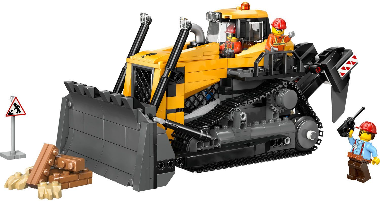 Конструктор Lego City "Жовтий бульдозер", 60466 2