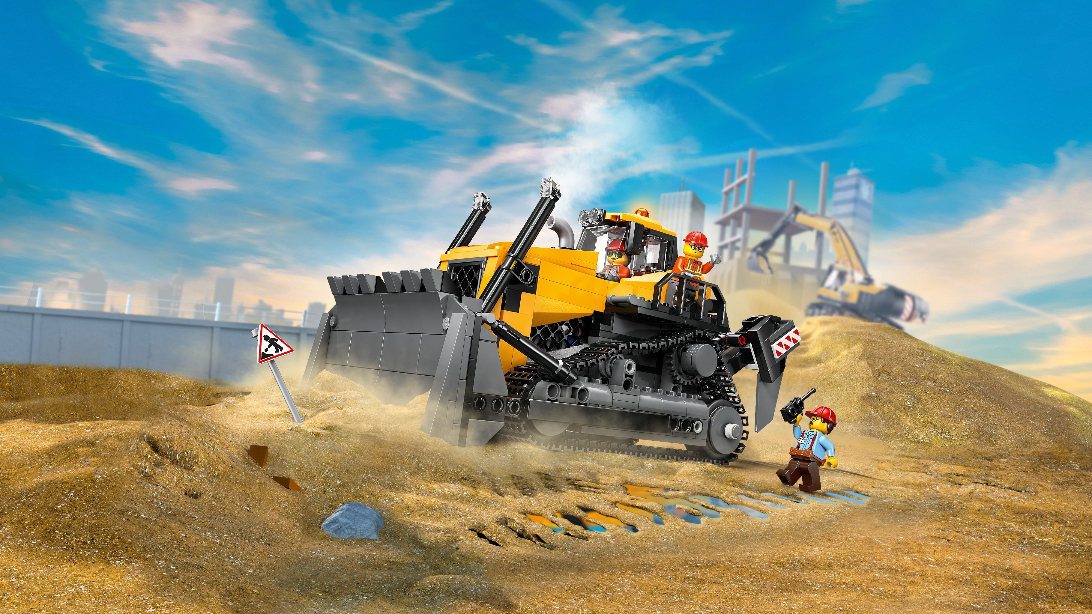 Конструктор Lego City "Жовтий бульдозер", 60466 11