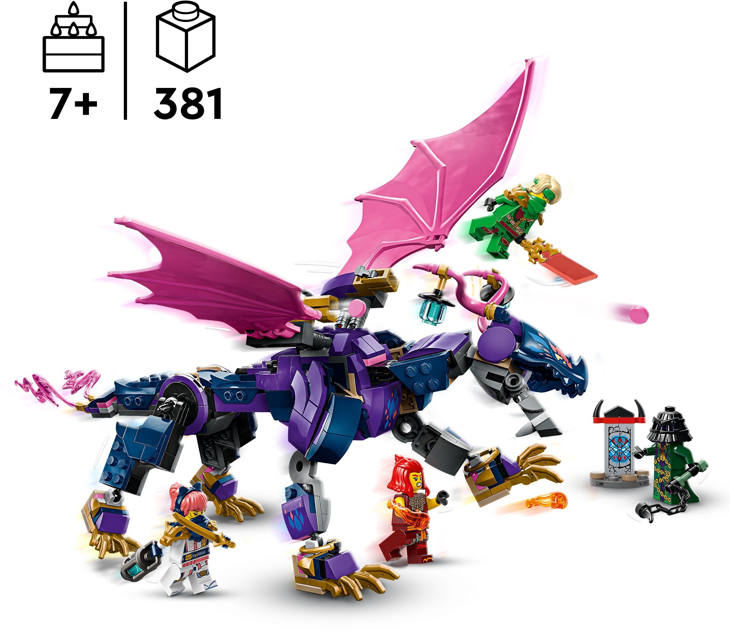 Конструктор Lego Ninjago "Ронту, повелитель драконів", 71842 1