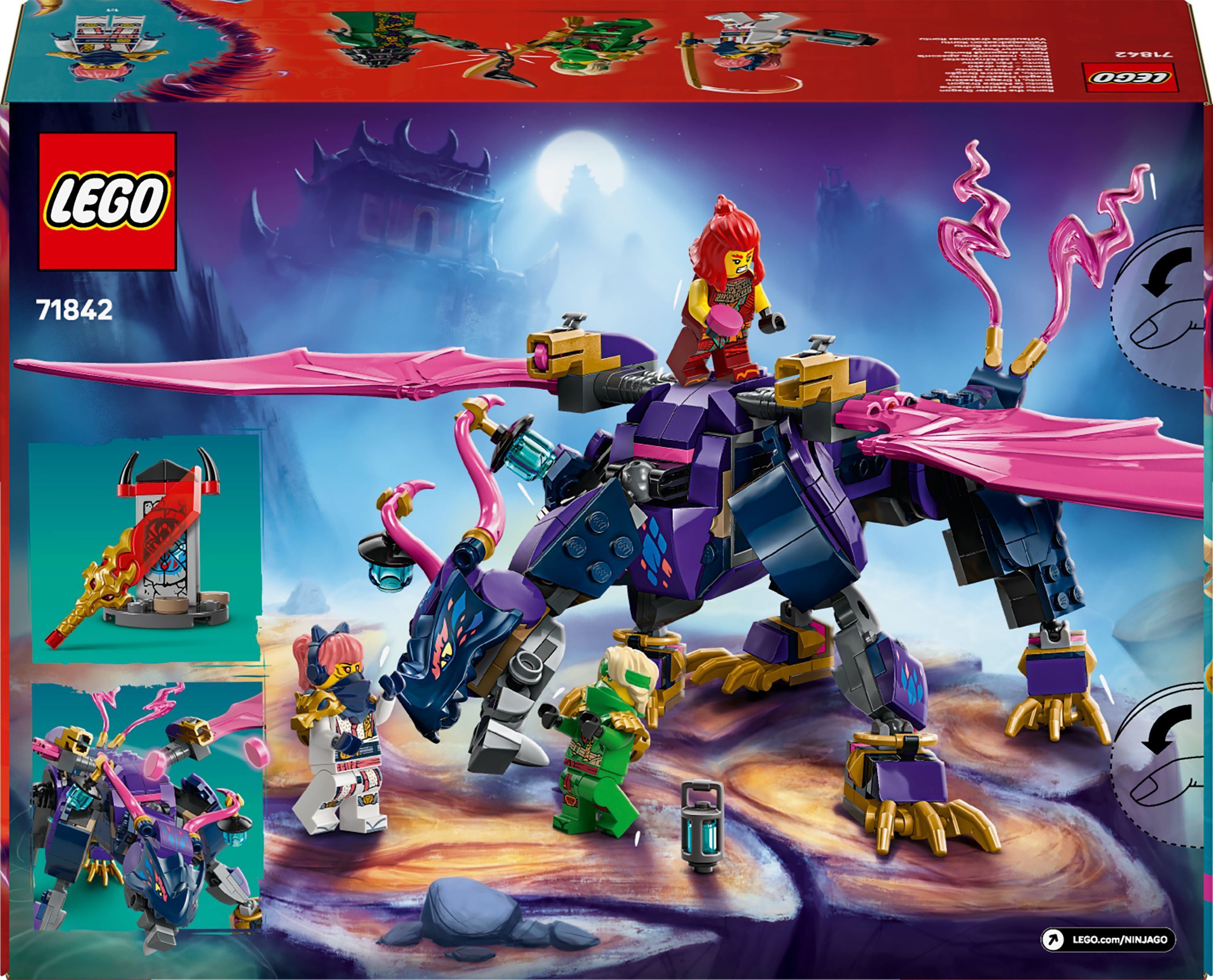 Конструктор Lego Ninjago "Ронту, повелитель драконів", 71842 10