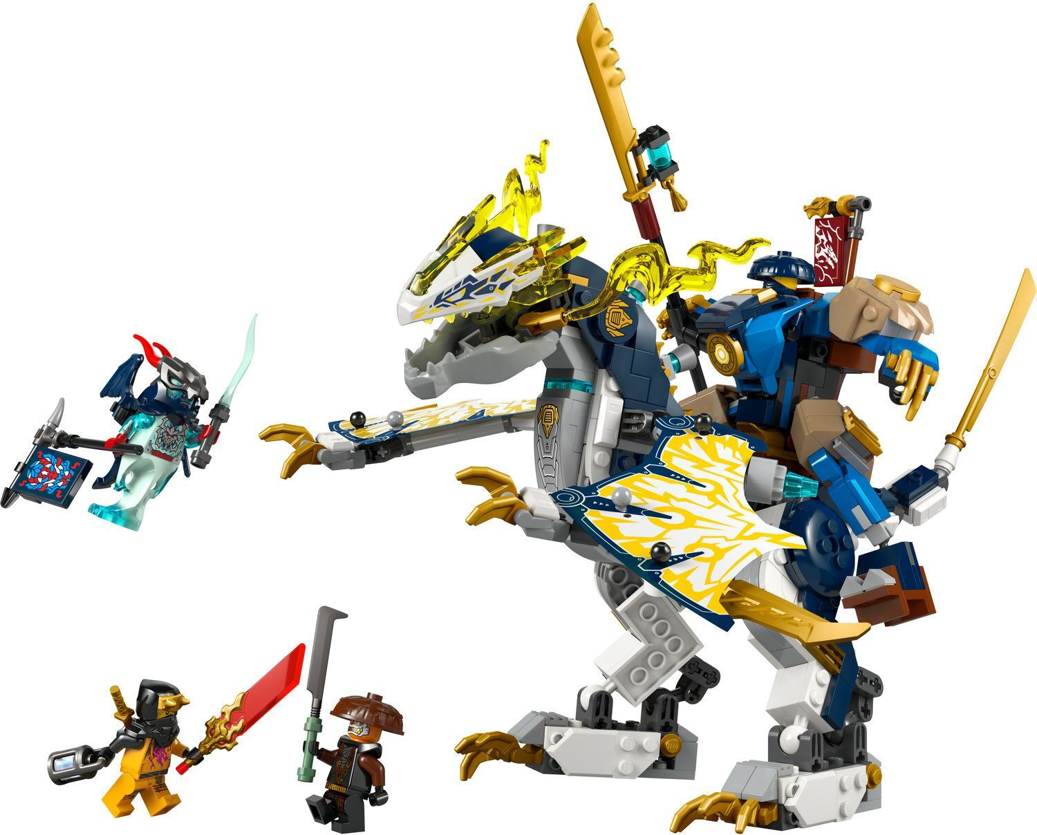 Конструктор Lego Ninjago "Розбійник: Робот-вершник на драконі", 71843 2