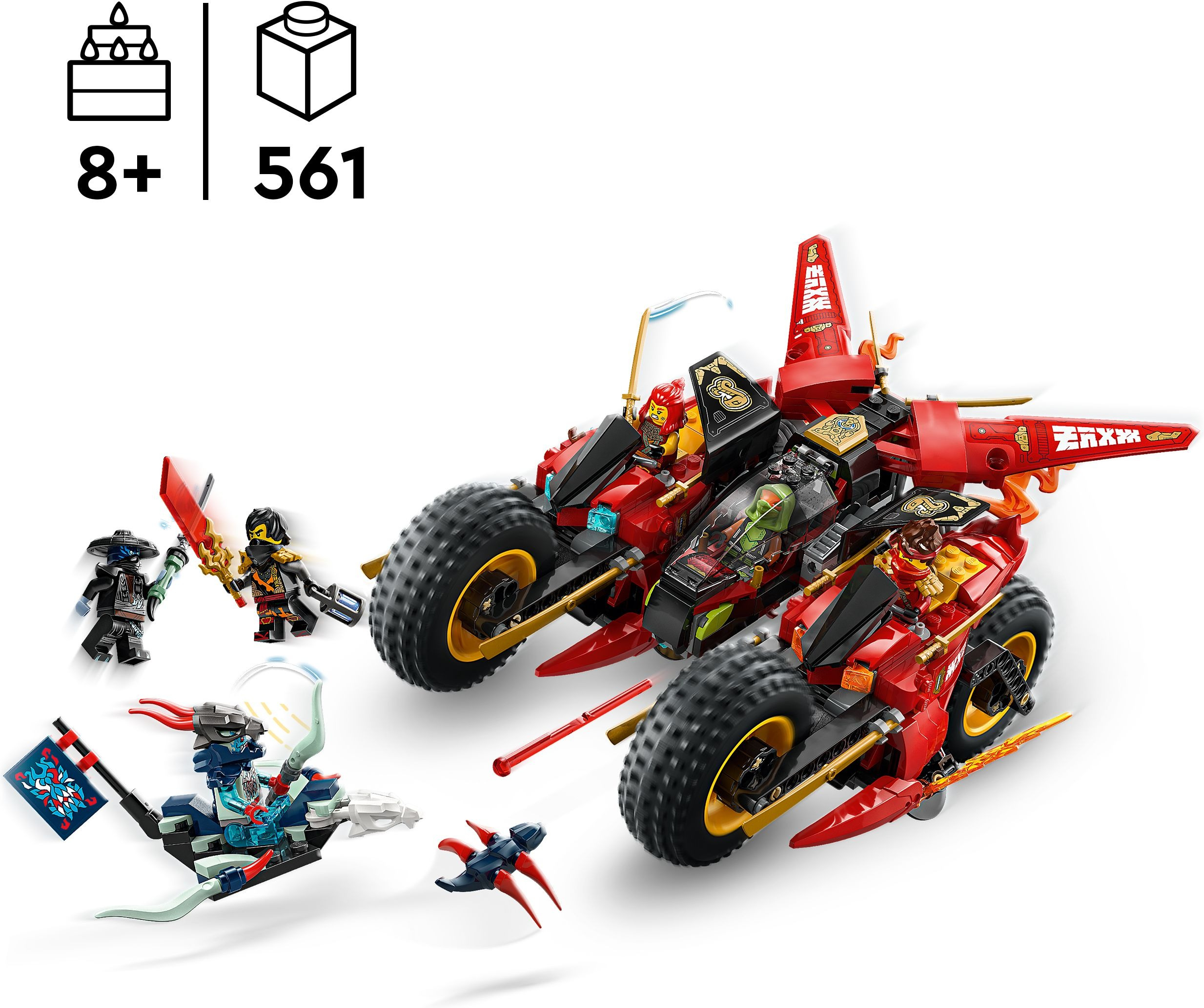 Конструктор Lego Ninjago "Бойова машина ніндзя", 71844 1