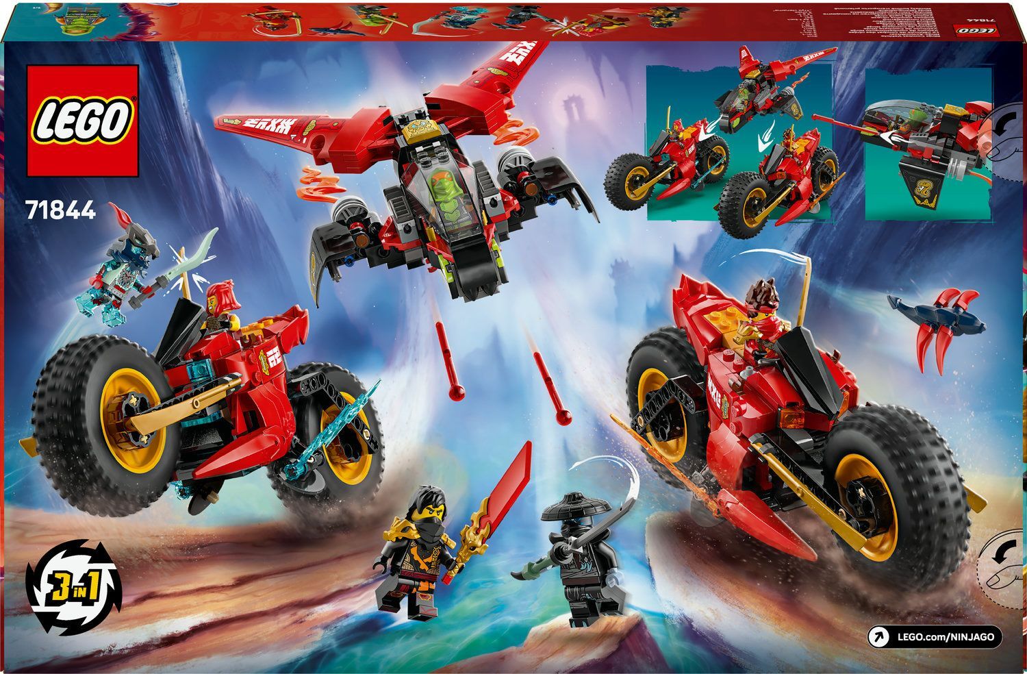 Конструктор Lego Ninjago "Бойова машина ніндзя", 71844 12