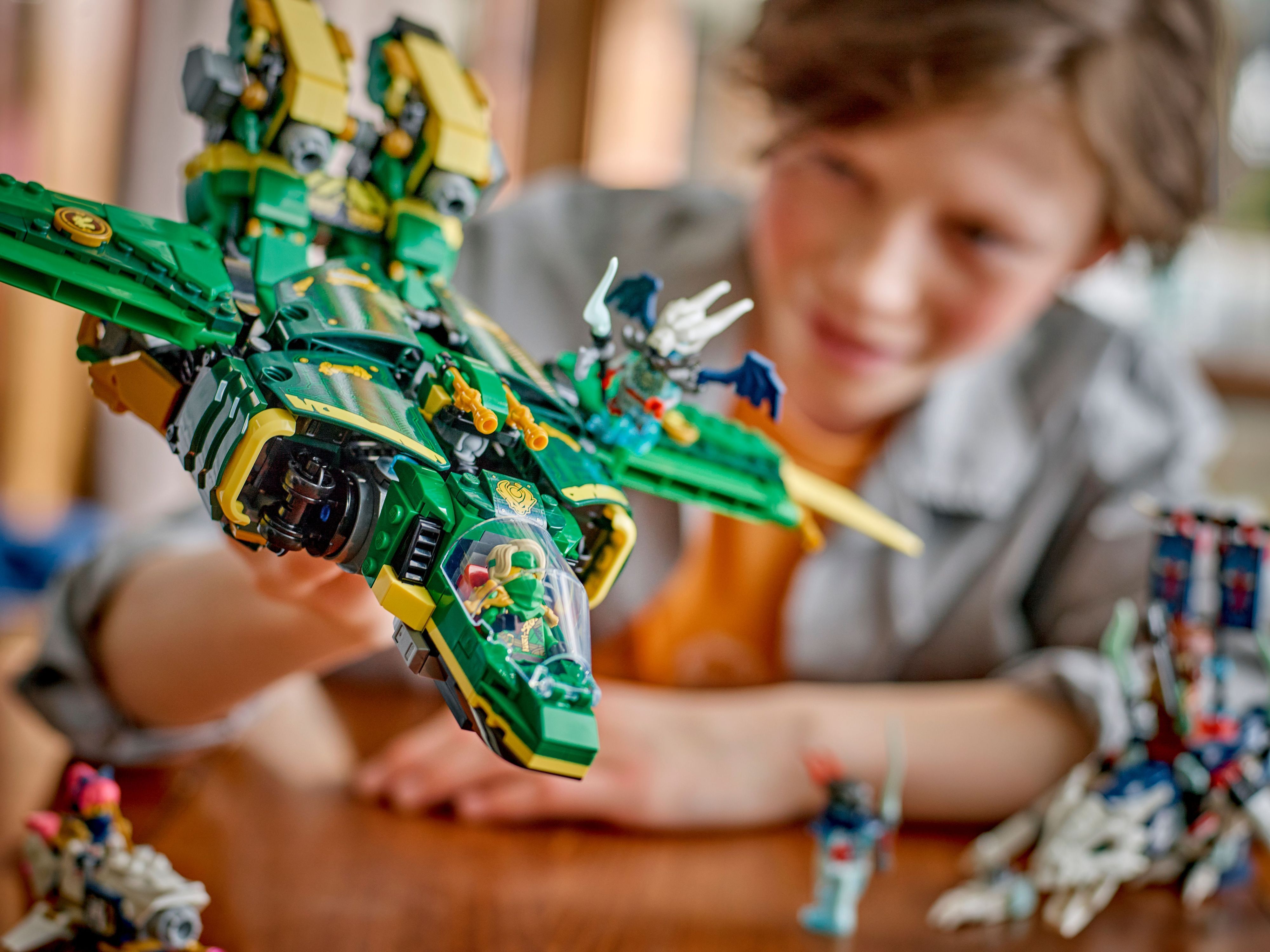 Конструктор Lego Ninjago "Реактивний робот Ллойда", 71845 10