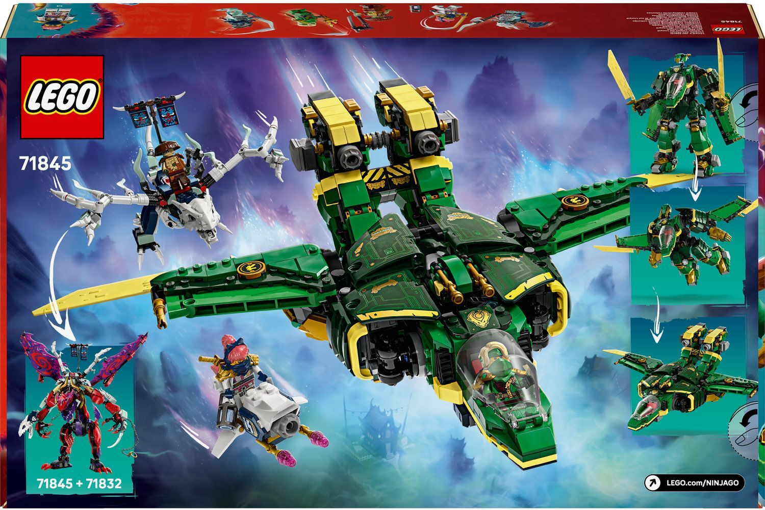 Конструктор Lego Ninjago "Реактивний робот Ллойда", 71845 12