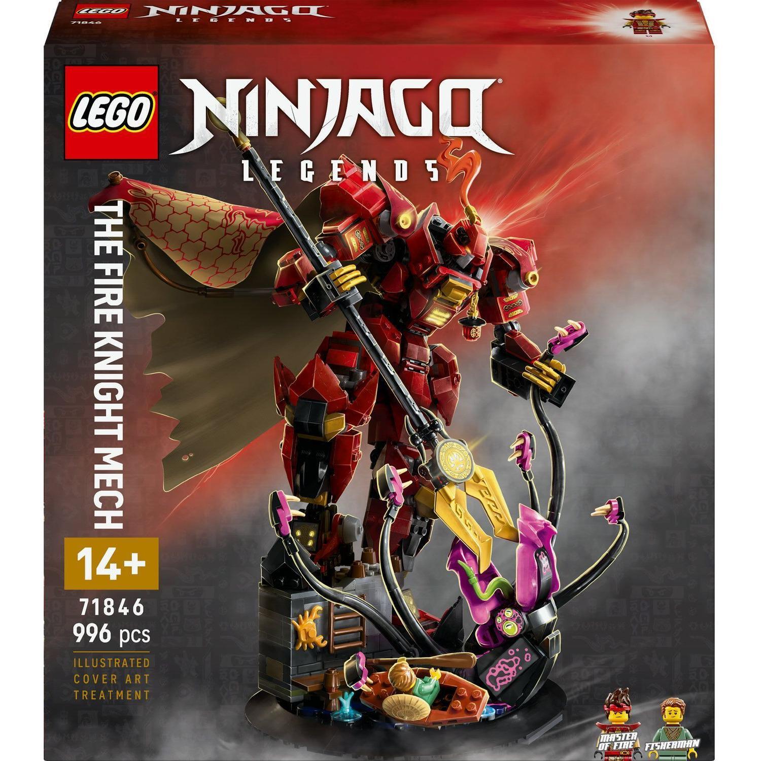 Конструктор Lego Ninjago "Робот Вогняного Лицаря", 71846