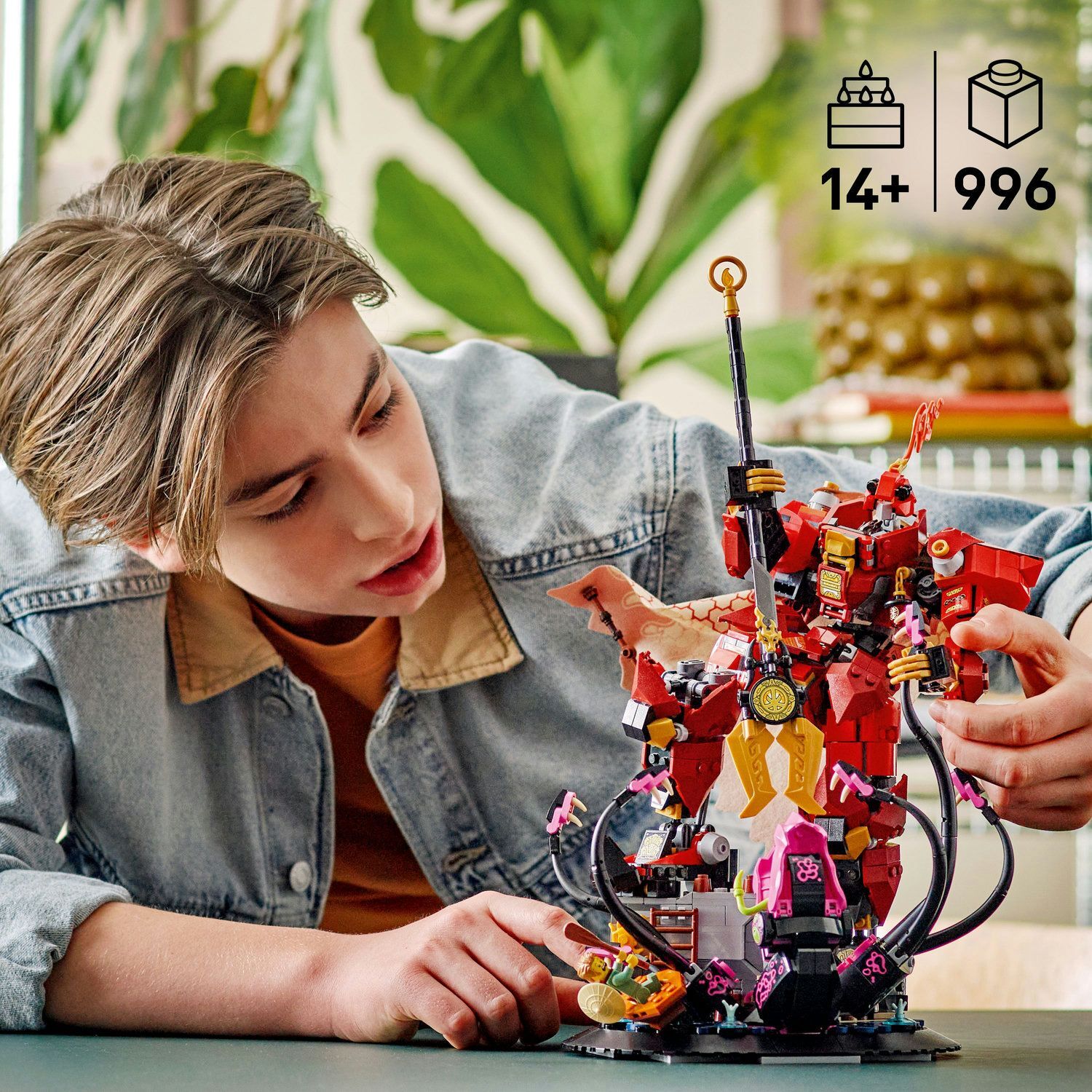 Конструктор Lego Ninjago "Робот Вогняного Лицаря", 71846 9