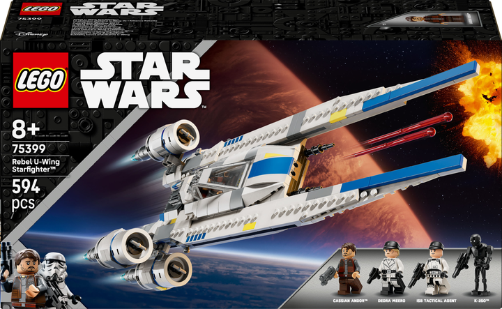 Конструктор Lego Star Wars "Повстанський винищувач U-Wing", 75399