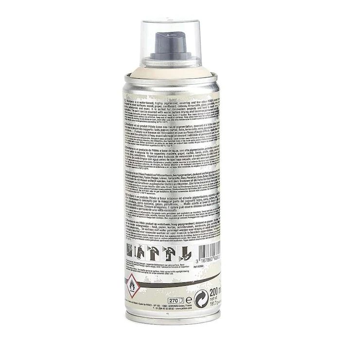 Фарба-спрей акрилова глянсова DecoSpray 200 мл, сірий, 844 ТМ "Pebeo" 2