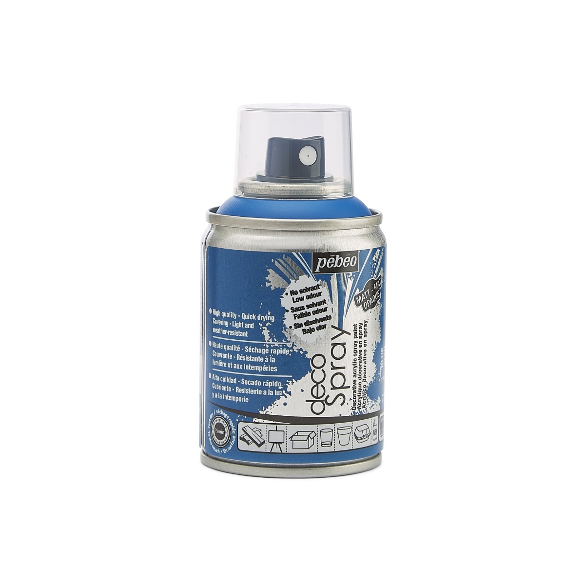 Краска-спрей акриловая DecoSpray 100 мл, синий, 717 ТМ "Pebeo" 4