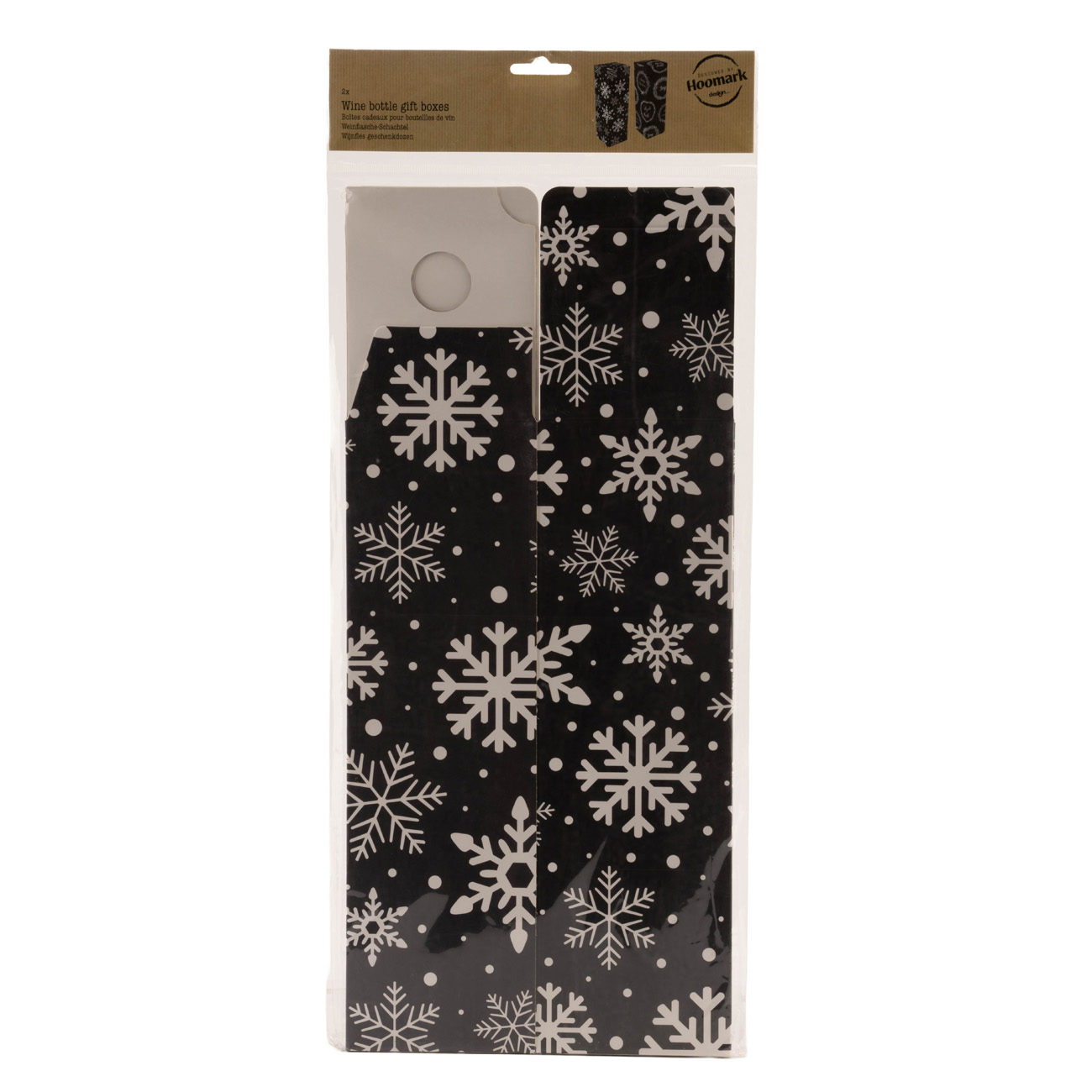 Набір подарункових коробок для вина "It`s the Season - Nature Joy" 10*10*32 см (2 шт.), GB-06124 1