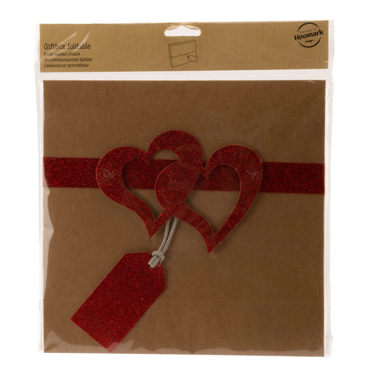 Подарочная коробка "Romance" - "Valentine" 23*18*4,5 см (2 вида в ассорт.), GB-05829