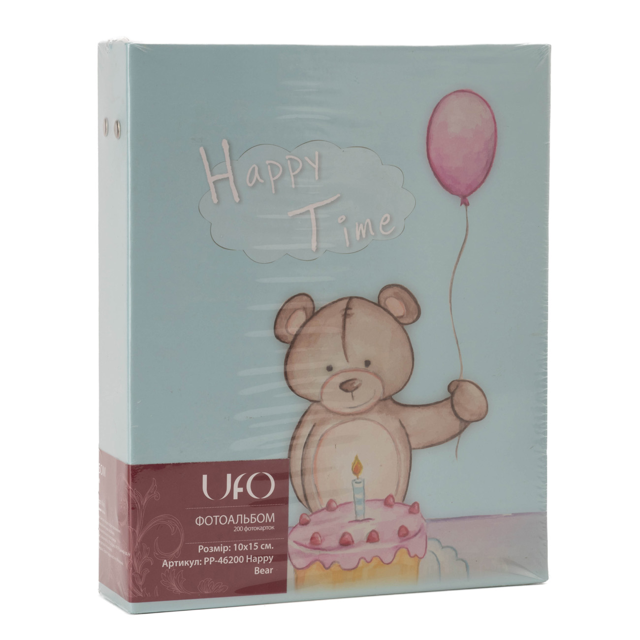 Фотоальбом Ufo 10*15*200 PP-46200 Happy Bear