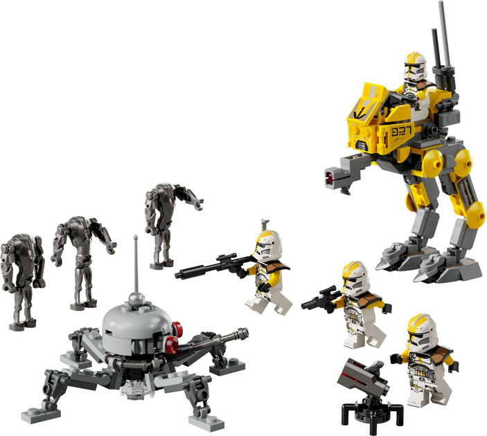 Конструктор Lego Star Wars "Бойовий загін бійців-клонів 327-го галактичного корпусу", 75431 1