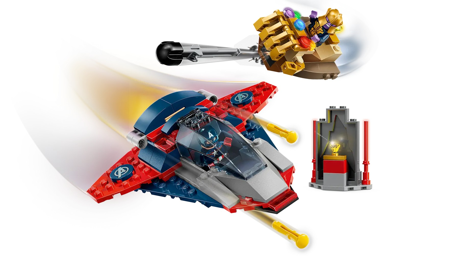 Конструктор Lego Marvel "Капітан Америка проти Таноса", 76319 2