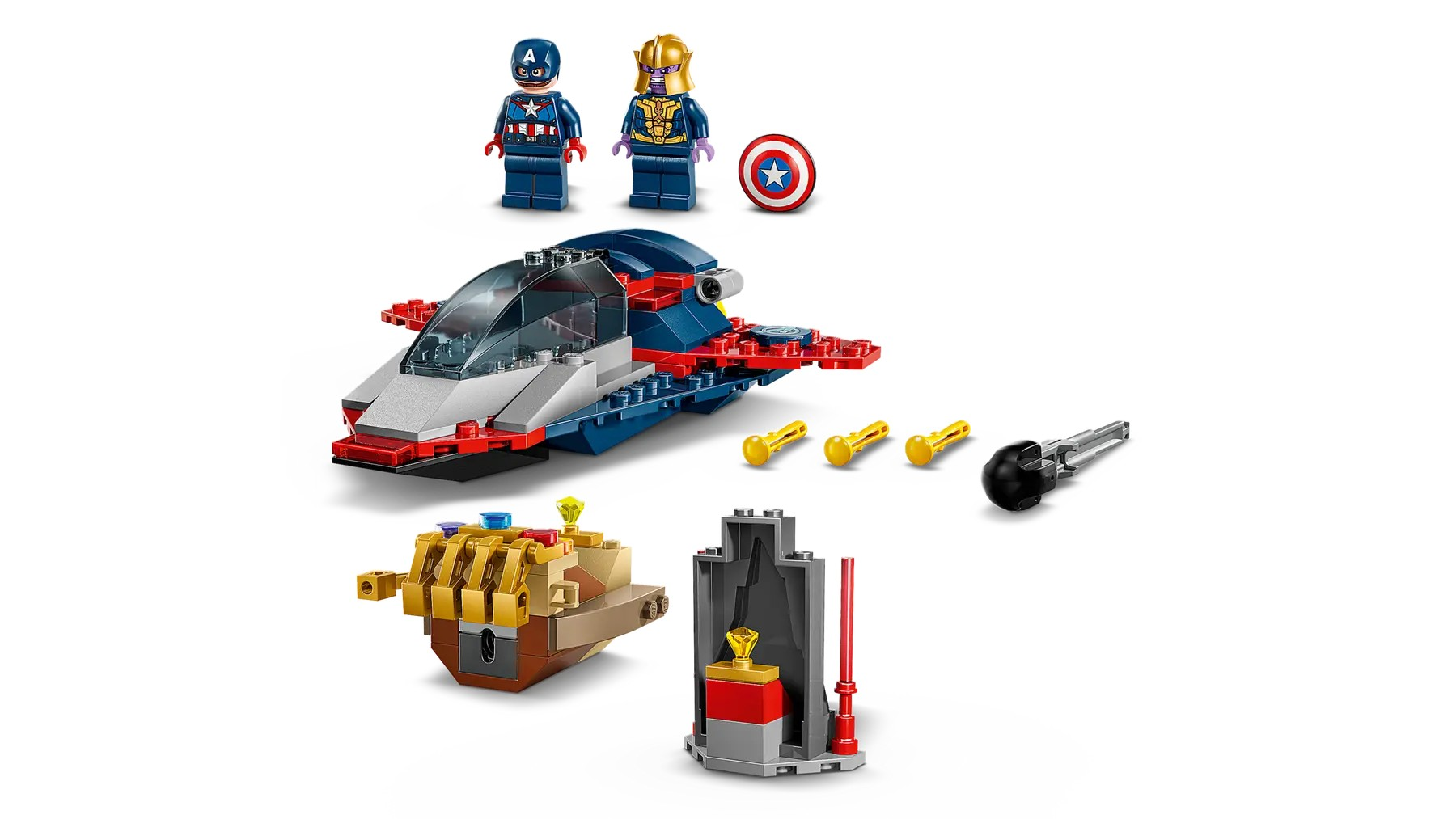 Конструктор Lego Marvel "Капітан Америка проти Таноса", 76319 3