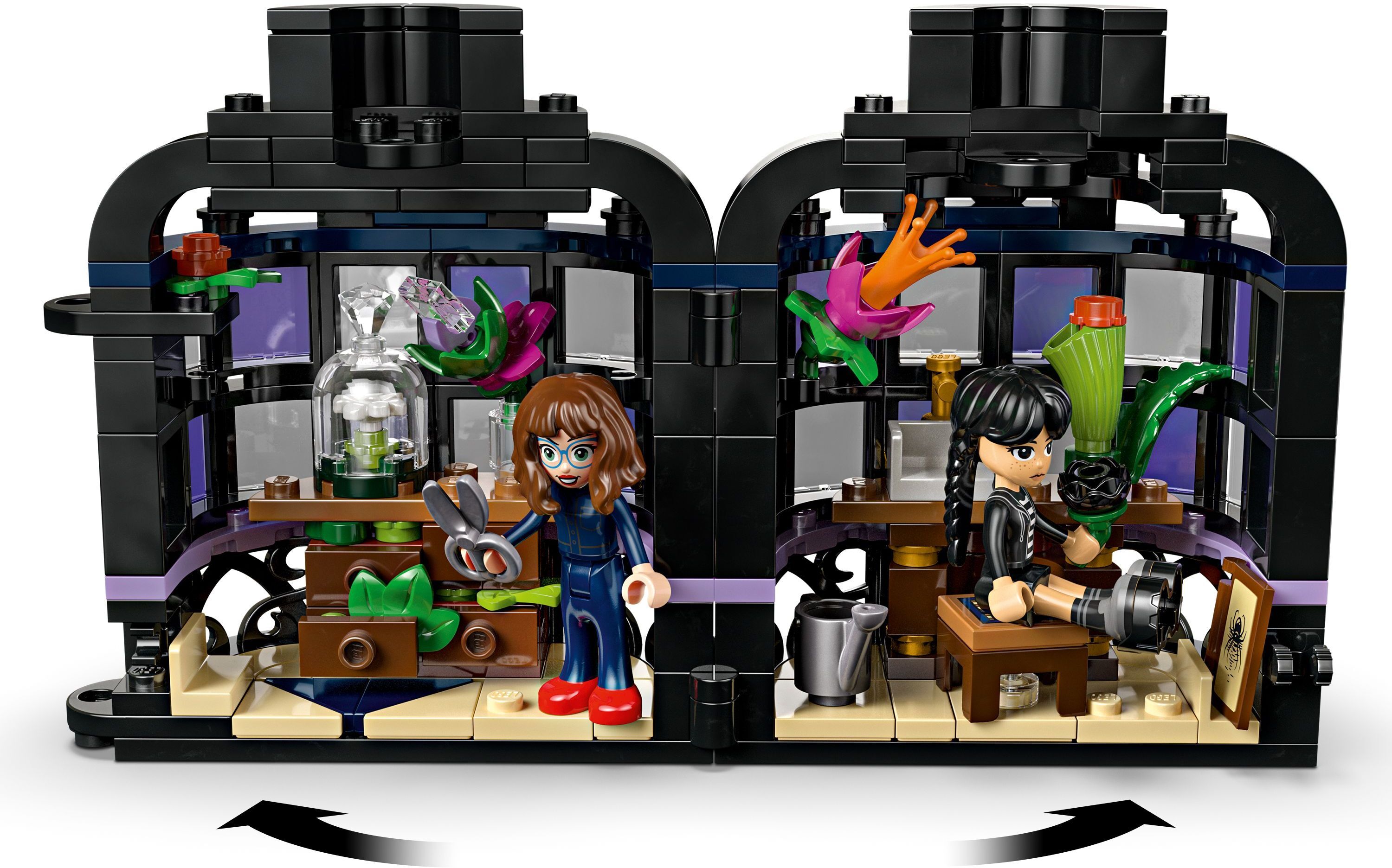 Конструктор Lego Wednesday "Квітка чорної жоржини", 76784 3