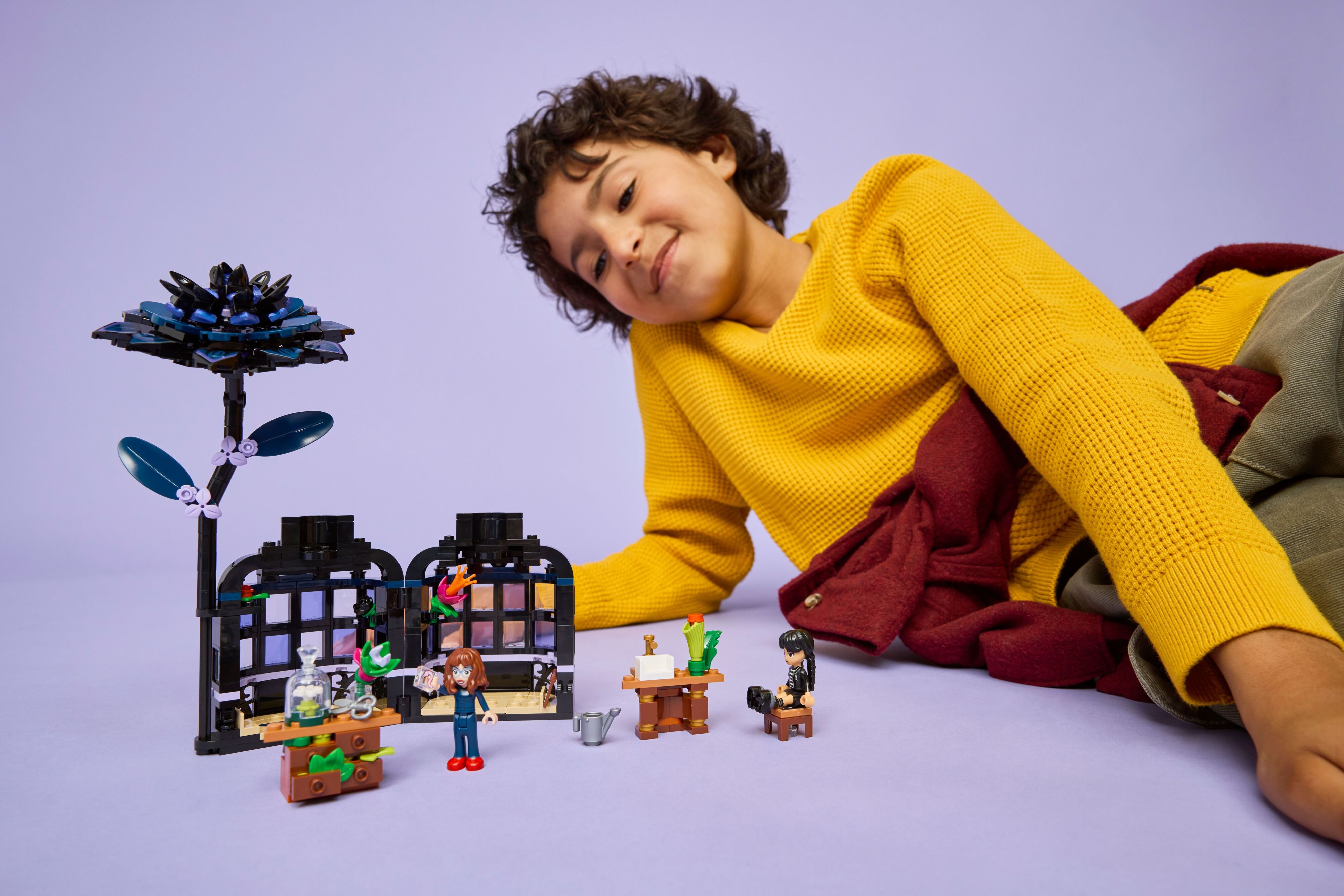 Конструктор Lego Wednesday "Квітка чорної жоржини", 76784 8