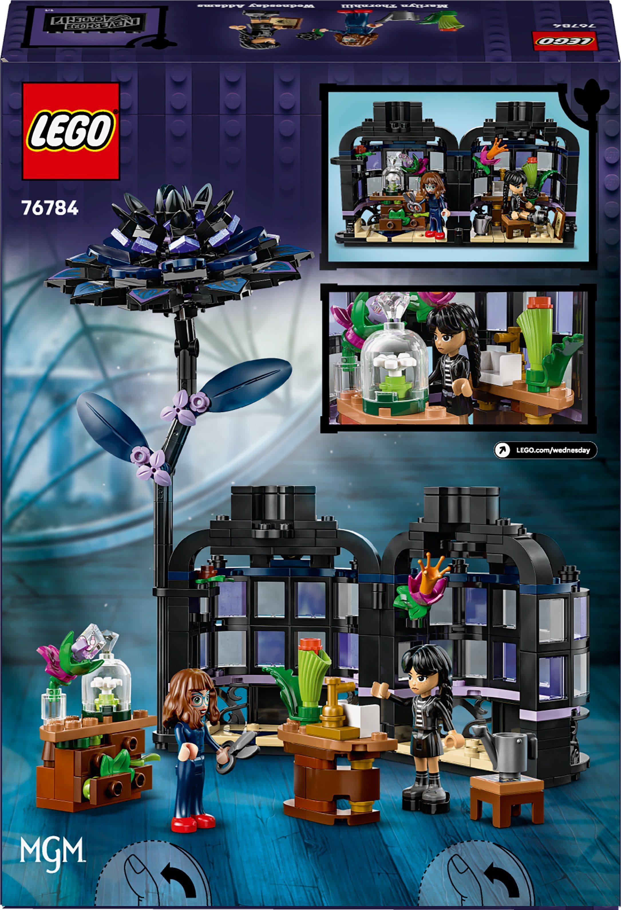 Конструктор Lego Wednesday "Квітка чорної жоржини", 76784 10