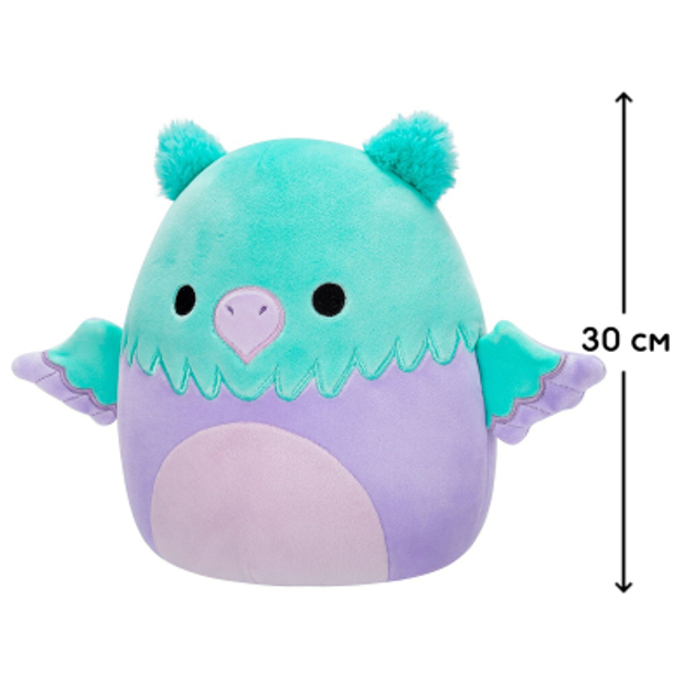 Мягкая игрушка SQUISHMALLOWS - ГРИФОН МИНЕРВА, 30 см, SQCR05612 1
