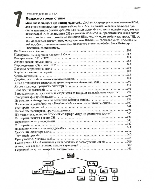 Книга "PROsystem: Е. Робсон, Е. Фрімен. Head First. HTML і CSS" (у) (1976) 7
