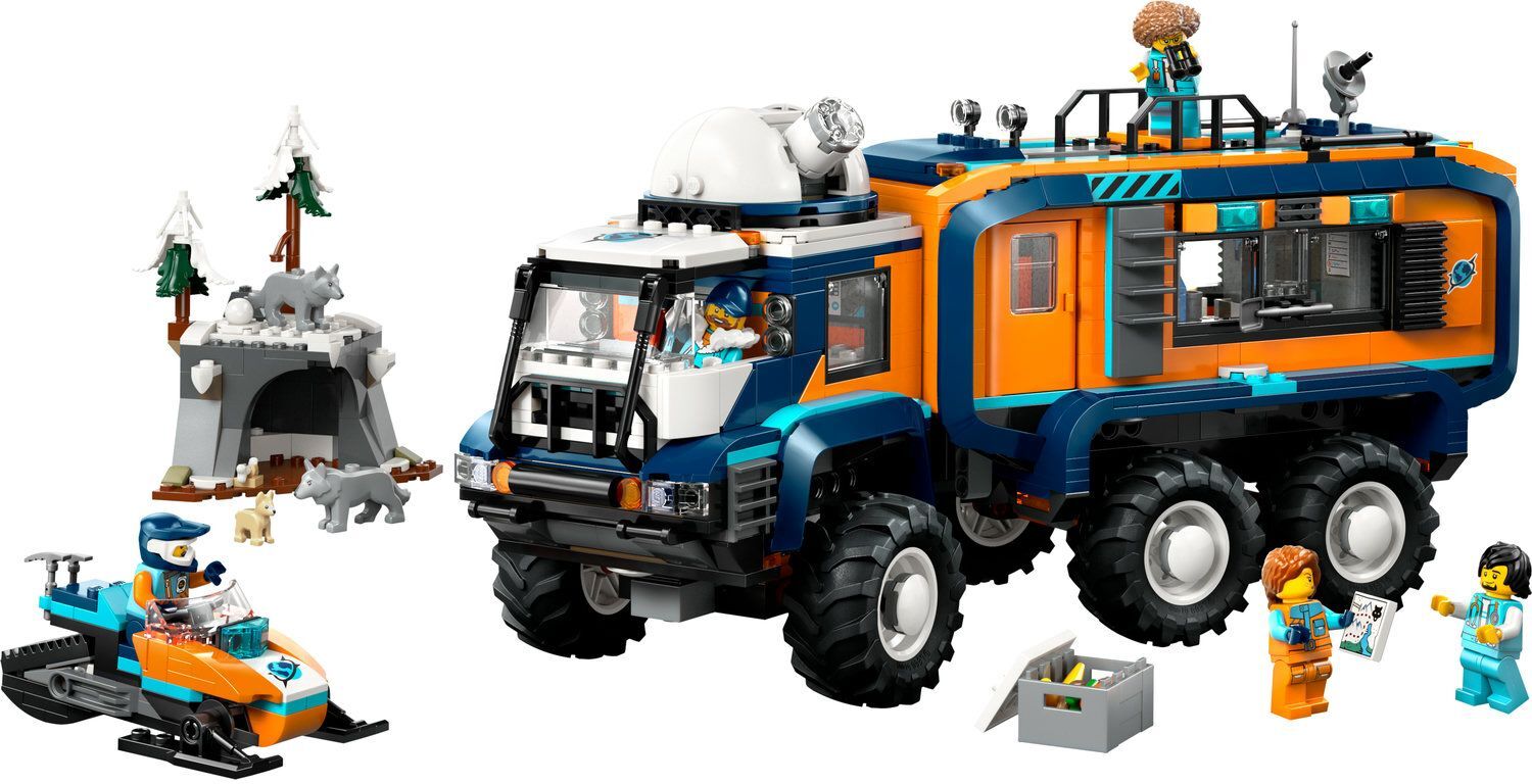 Конструктор Lego City "Арктична дослідницька вантажівка з науковою лабораторією", 60471 2