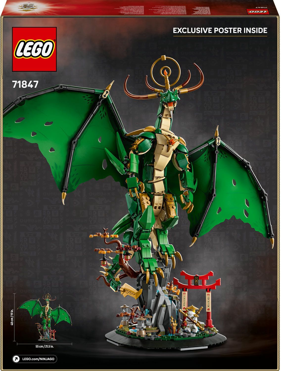 Конструктор Lego Ninjago "Вартовий дракон", 71847 1