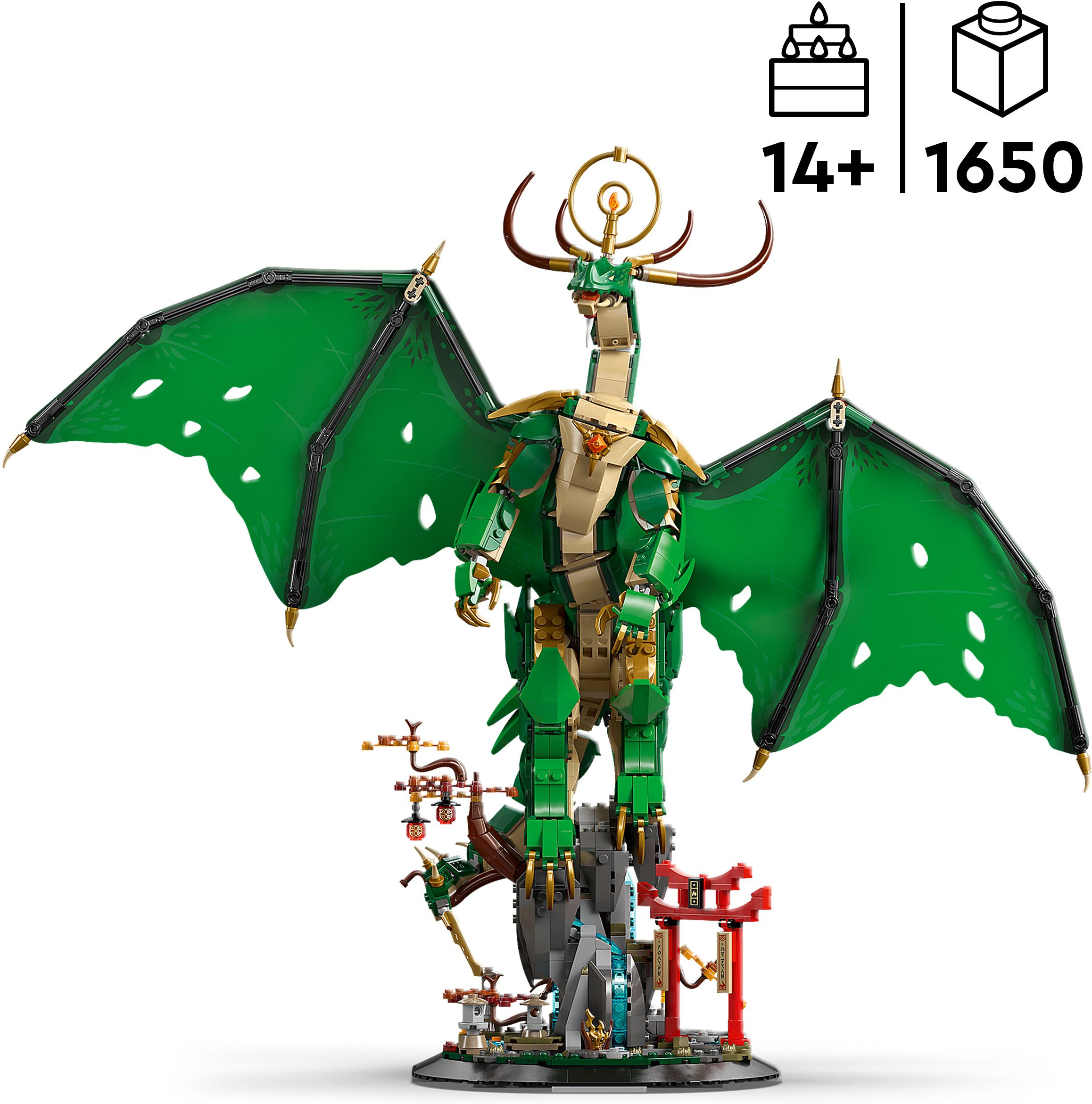 Конструктор Lego Ninjago "Вартовий дракон", 71847 2