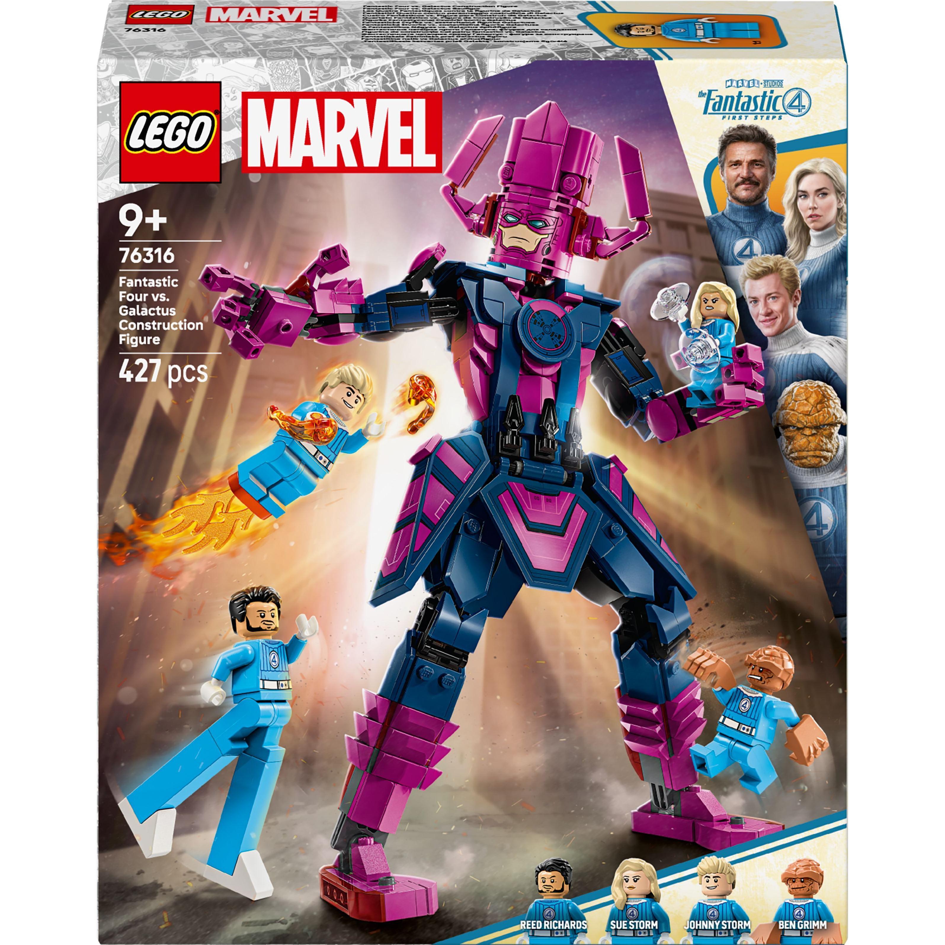 Конструктор Lego Marvel "Фантастична четвірка проти Ґалактуса: фігурка для складання", 76316