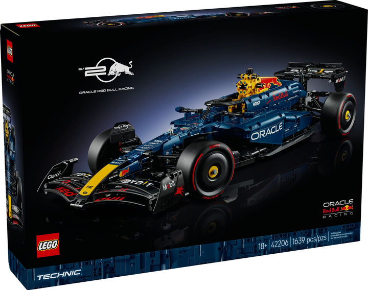 Конструктор Lego Technic "Автомобіль F1 Oracle Red Bull Racing RB20", 42206