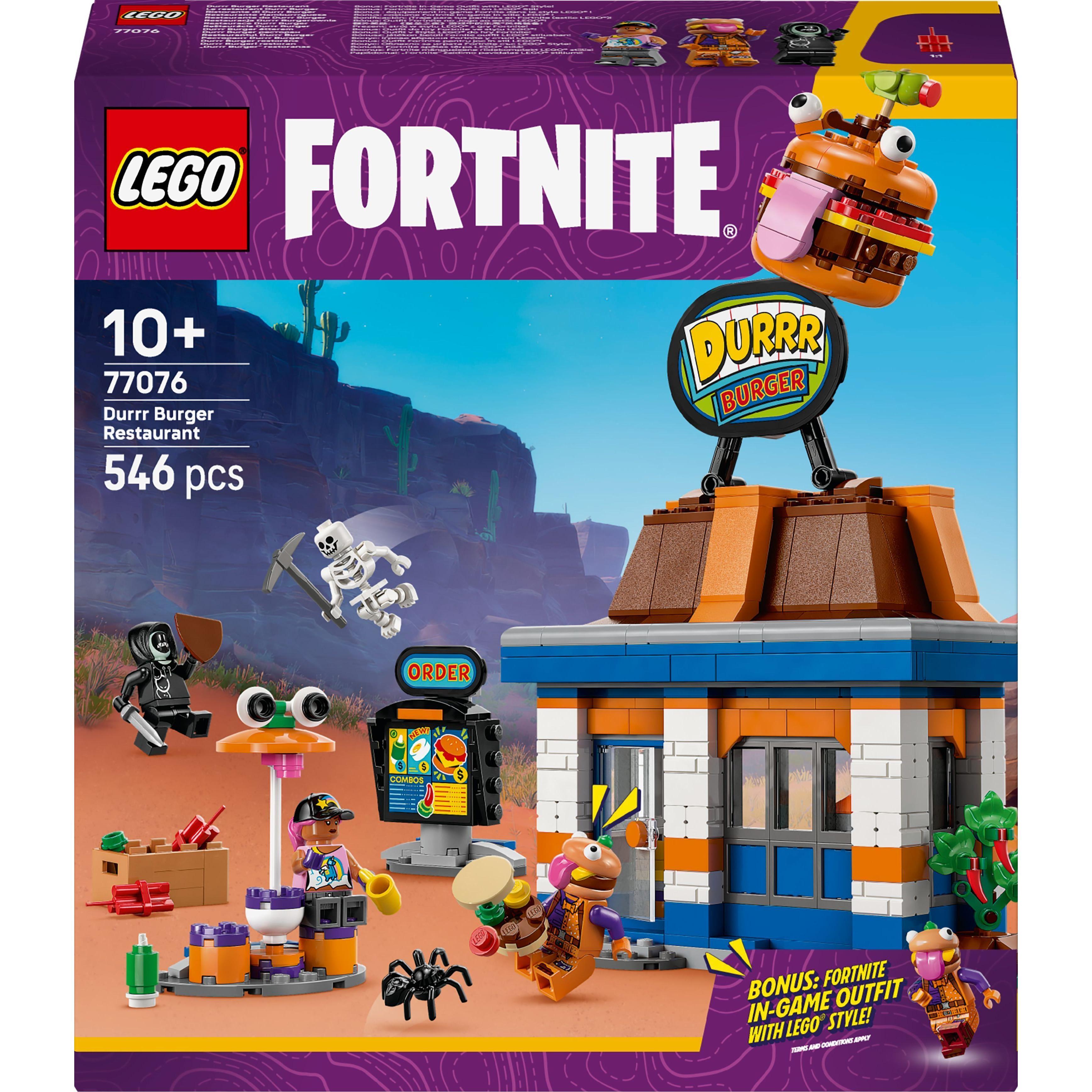 Конструктор Lego Fortnite "Durrr Burger ресторан", 77076
