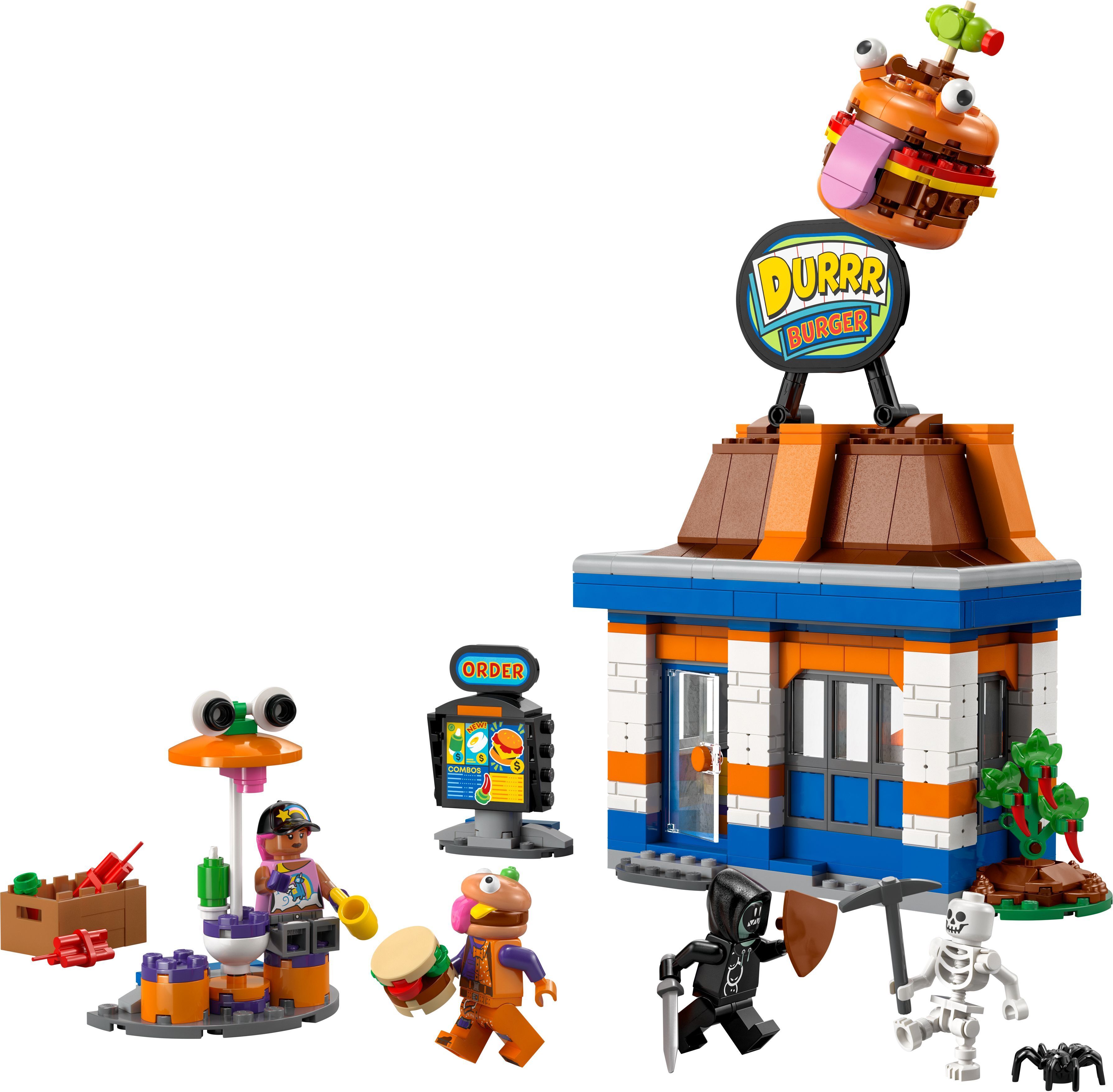 Конструктор Lego Fortnite "Durrr Burger ресторан", 77076 4